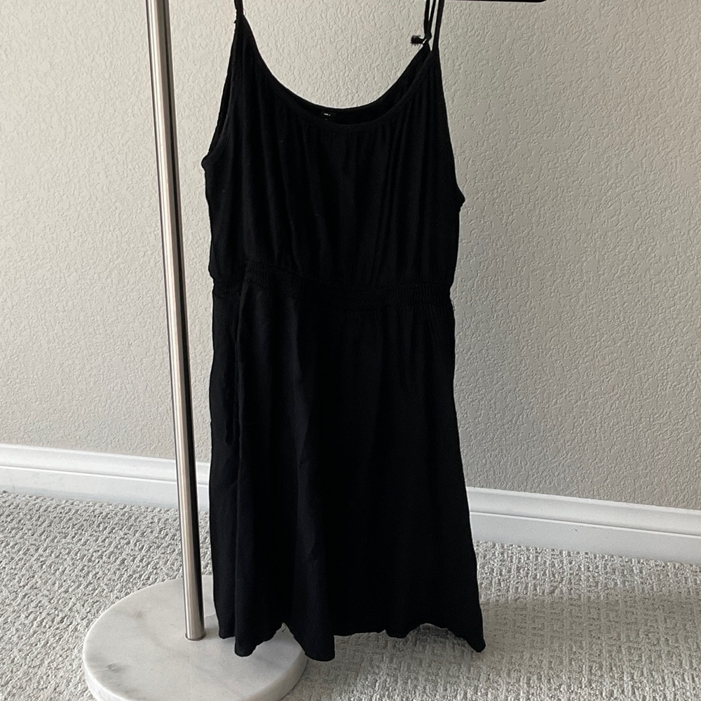 Elegant Black Mini Dress